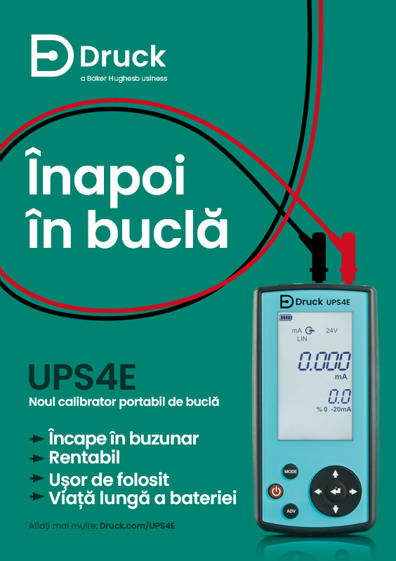 Calibrator de bucla Druck UPS4E